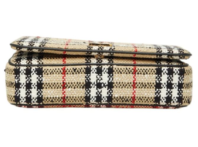 Burberry Nova Check Laura Small Chain Schultertasche - Ansicht 3