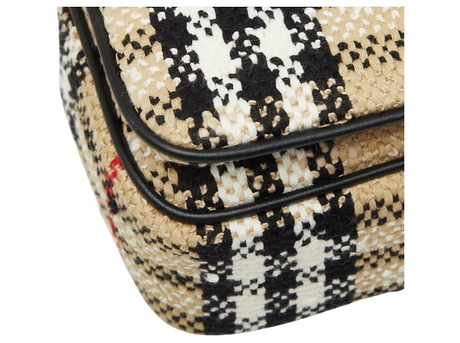 Burberry Nova Check Laura Small Chain Schultertasche - Ansicht 5