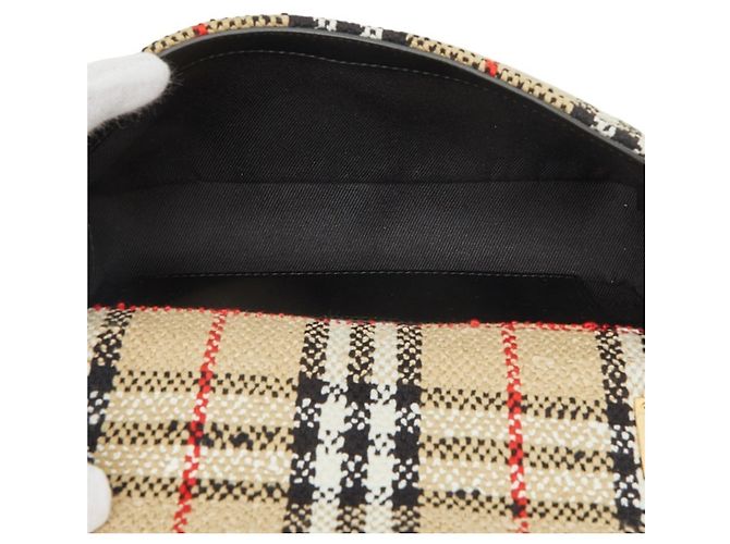 Burberry Nova Check Laura Small Chain Schultertasche - Ansicht 8