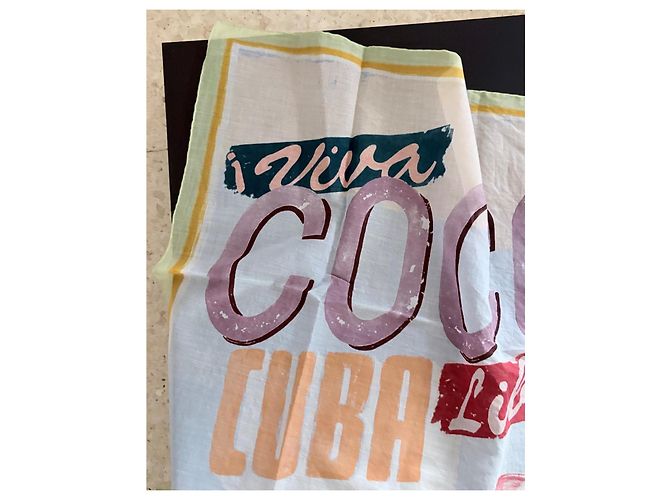Sciarpa Chanel Viva Coco Cuba Libre - vista 8