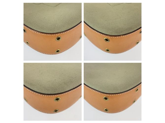 Borsa a spalla marrone khaki Christian Dior - vista 3