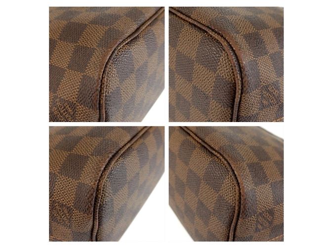 Sac à main Louis Vuitton Damier Neverfull PM - vue 3