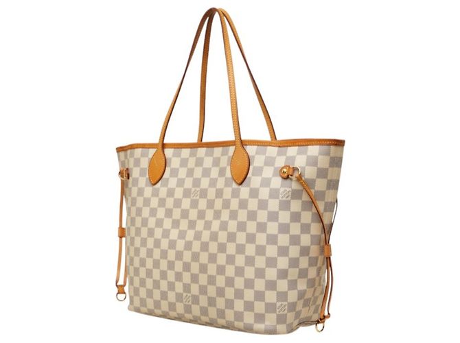 Saco Tote Louis Vuitton Damier Azur Neverfull MM - vista 2