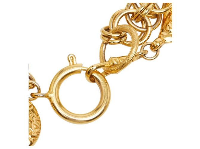 Bracciale con ciondoli placcati oro Chanel Mademoiselle - vista 3