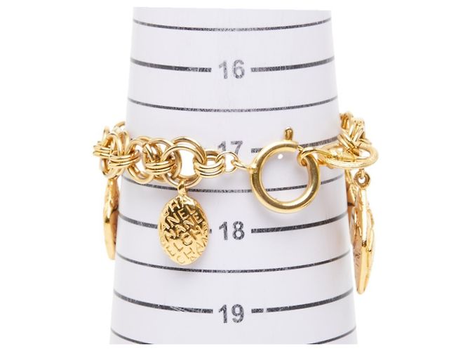 Bracciale con ciondoli placcati oro Chanel Mademoiselle - vista 6