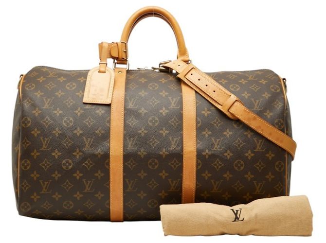 Louis Vuitton Monogram Keepall Bandoulière 50 - vue 12
