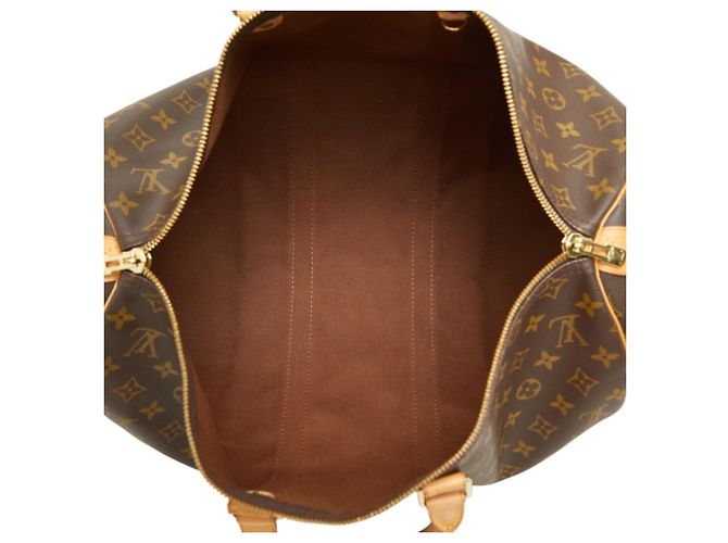 Borsa Boston Keepall 45 Monogram Louis Vuitton - vista 9