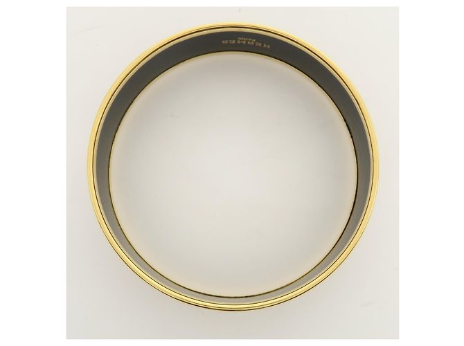Hermès Bracciale Hermes Caleche Enamel Wide - vista 6