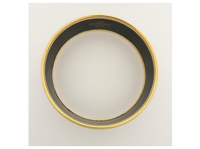 Hermès Brazalete Hermes Caleche Enamel Wide - vista 6