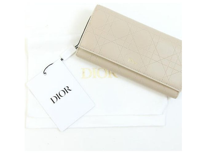 Billetera larga bi-fold Dior Trianon Orchid de Christian Dior - vista 6