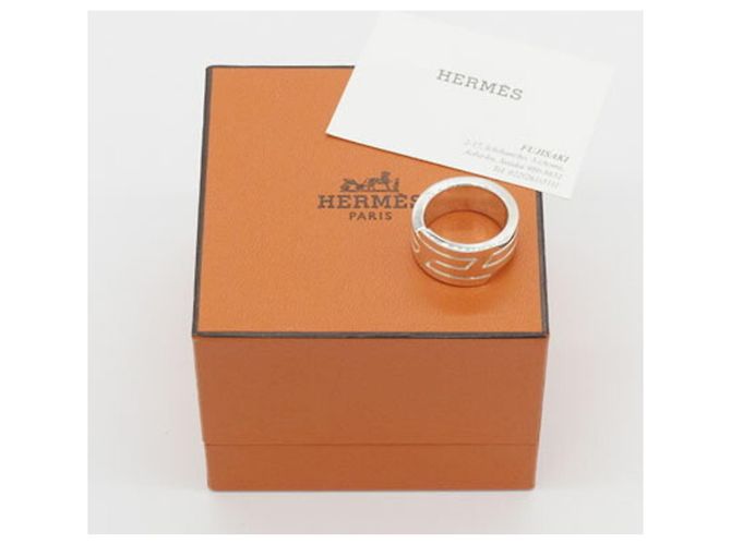 Ring Anello Hermès Italique in Argento Sterlingo 925 - vista 9