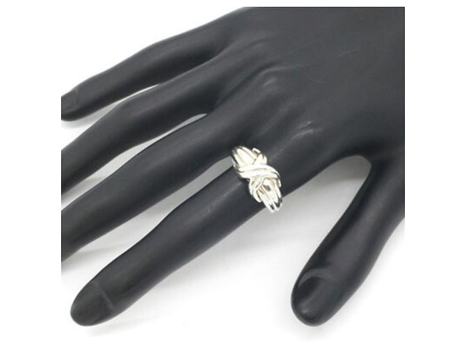 Autre Marque Anello Incrociato Firmato Tiffany & Co. - vista 6