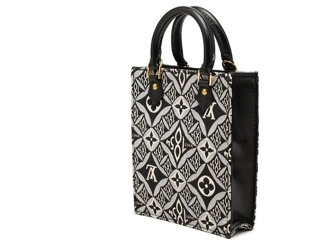 Borsa Petite Sac Plat in Jacquard Monogram Louis Vuitton - vista 2