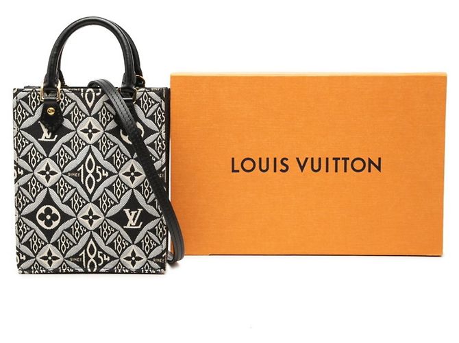 Borsa Petite Sac Plat in Jacquard Monogram Louis Vuitton - vista 7