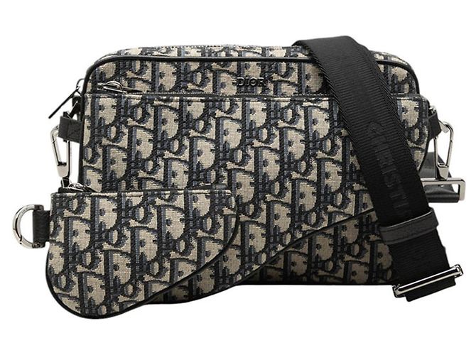 Borsa a Tracolla Christian Dior Dior Trotter Saddle - vista 7