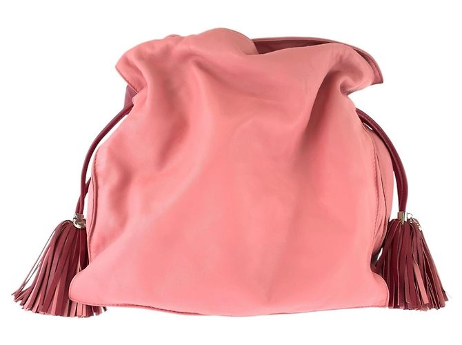 Bolso de hombro Loewe Flamenco con flecos - vista 2