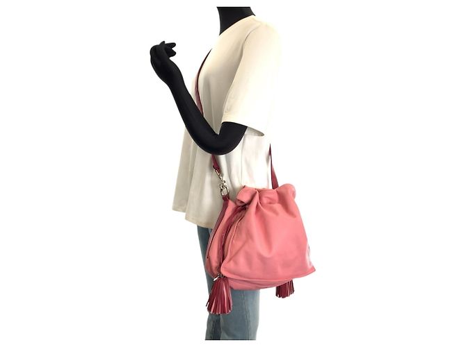 Bolso de hombro Loewe Flamenco con flecos - vista 6