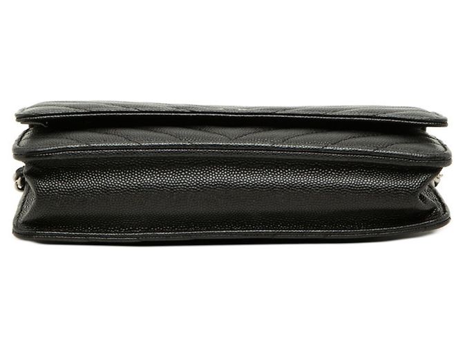Chanel Coco Mark Chevron Umhängetasche mit Kette - Ansicht 3