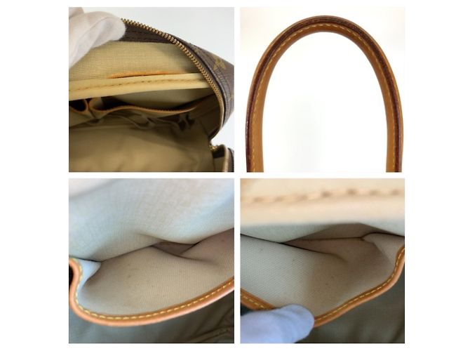 Sac Boston Mini Deauville Monogram Louis Vuitton - vue 5
