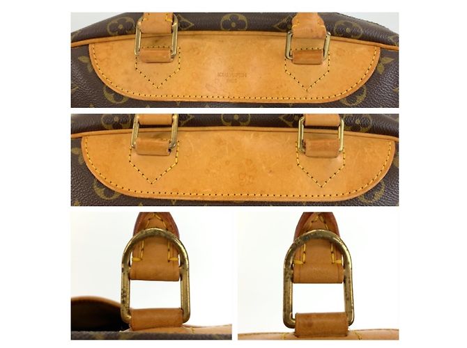 Sac Boston Mini Deauville Monogram Louis Vuitton - vue 6