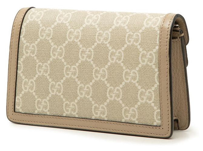 Borsa a tracolla con catena Gucci GG Supreme Dionysus - vista 2