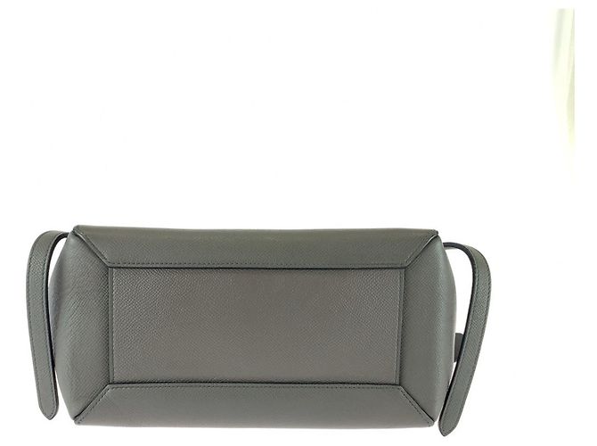 Belt Bag Céline Sac ceinture Celine en cuir gris - vue 10