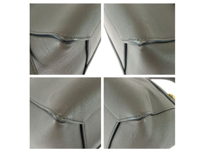 Belt Bag Céline Sac ceinture Celine en cuir gris - vue 3