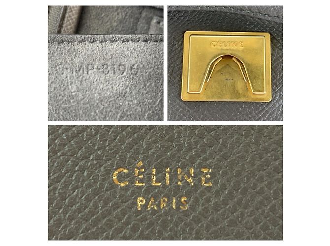 Belt Bag Céline Sac ceinture Celine en cuir gris - vue 4