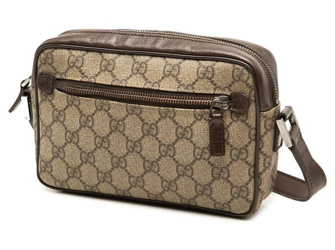 Borsa a tracolla Gucci GG Supreme Sherry Line - vista 2