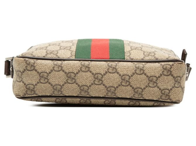 Borsa a tracolla Gucci GG Supreme Sherry Line - vista 3
