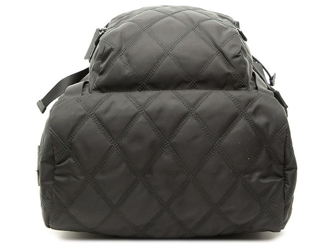 Prada Rucksack mit Triangle-Logo-Plakette - Ansicht 3