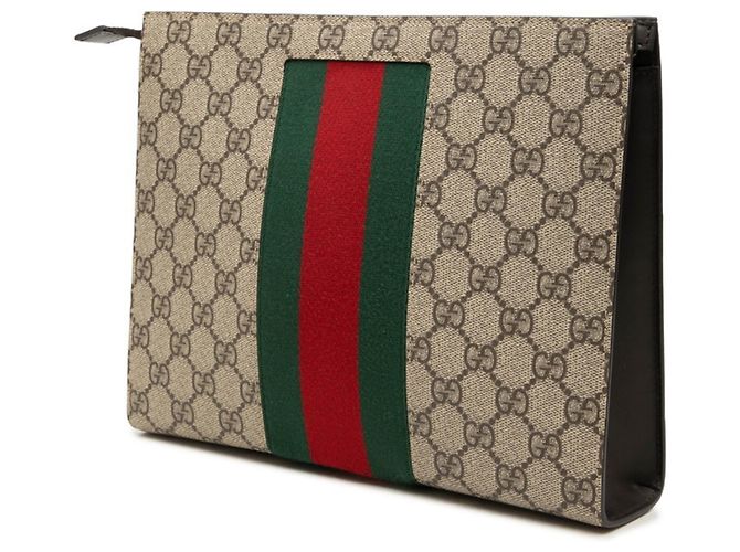 Gucci GG Supreme Sherry Line Clutch - Ansicht 2