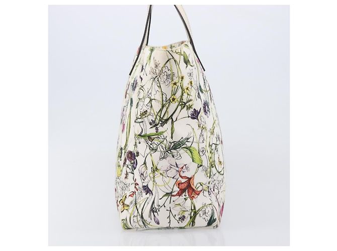 Gucci Open Flora Canvas Medium - vista 3