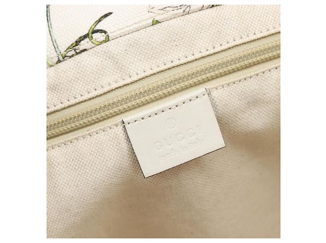 Gucci Open Flora Canvas Medium - vista 7