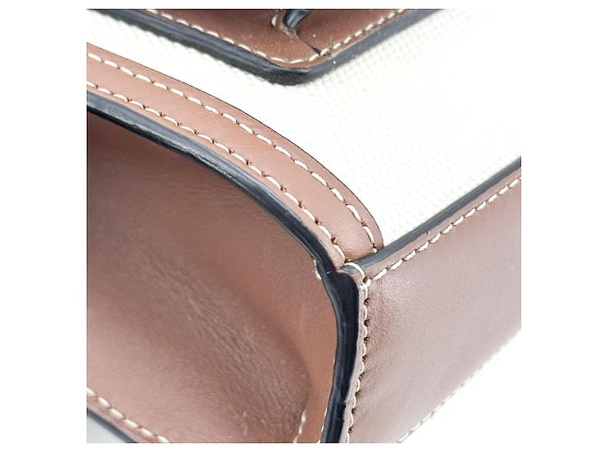 Burberry Logo Pocket Canvas with Leather Small - vista 7