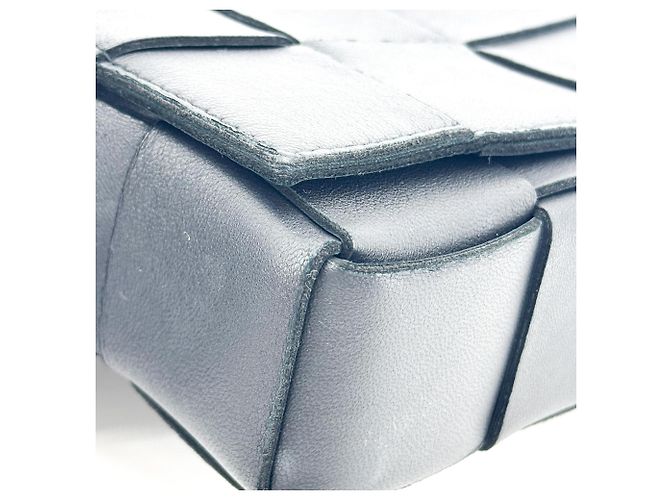 Bottega Veneta Cassette Maxi Intrecciato Leather Mini - vista 7
