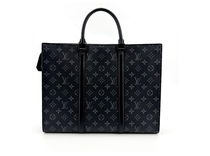 Louis Vuitton Sac Plat Zipper Monogram Eclipse Canvas Horizontal - vista 2