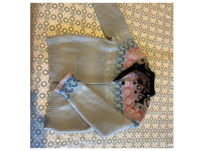 Giorgio Armani Fair Isle Cardigan Kaschmir-Wollmischung - Ansicht 14
