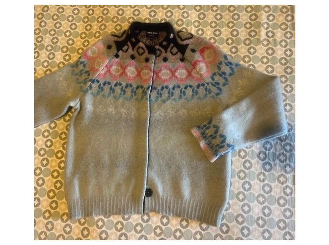 Giorgio Armani Fair Isle Cardigan Kaschmir-Wollmischung - Ansicht 15