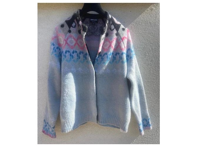 Giorgio Armani Fair Isle Cardigan Kaschmir-Wollmischung - Ansicht 4