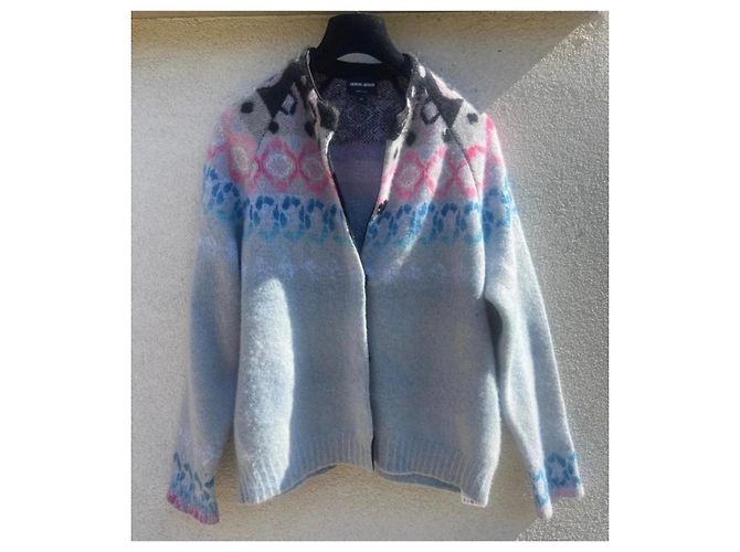Giorgio Armani Fair Isle Cardigan Kaschmir-Wollmischung - Ansicht 5