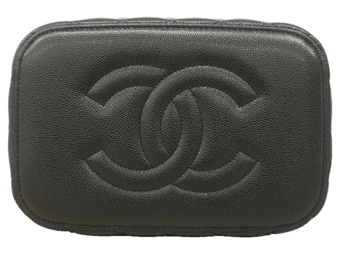 Borsa Vanity Chanel Nera - vista 3