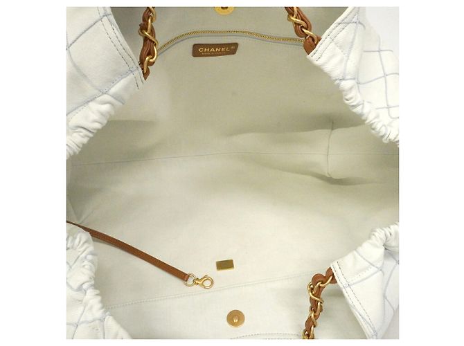 Chanel Blue Denim Tote Bag - Ansicht 4