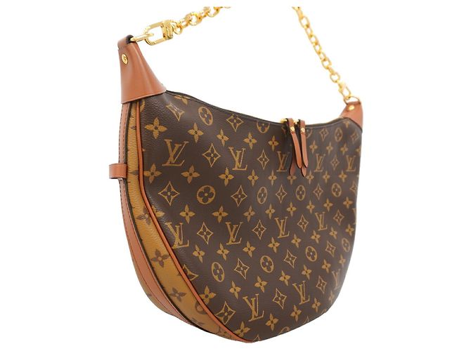 Louis Vuitton Monogram Reverse Loop Hobo Handbag - view 2