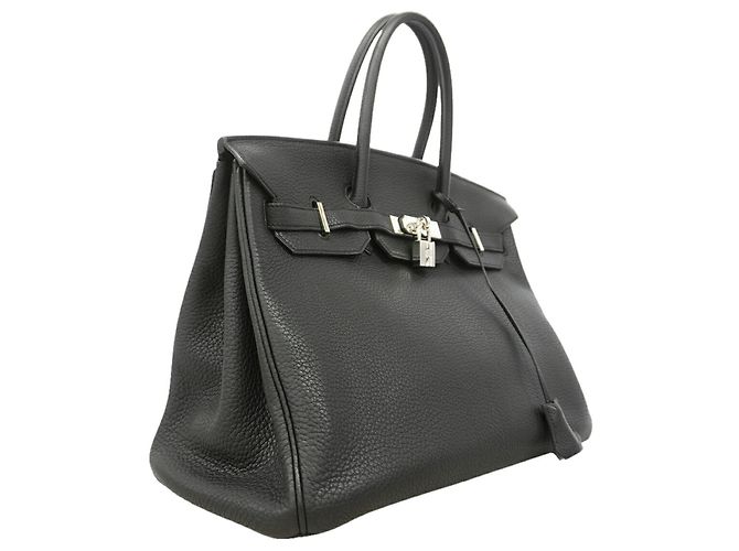 Hermès Bolso Hermes Birkin 35 Togo Black - vista 2
