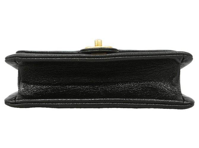 Bolsa de ombro Chanel preta - vista 3