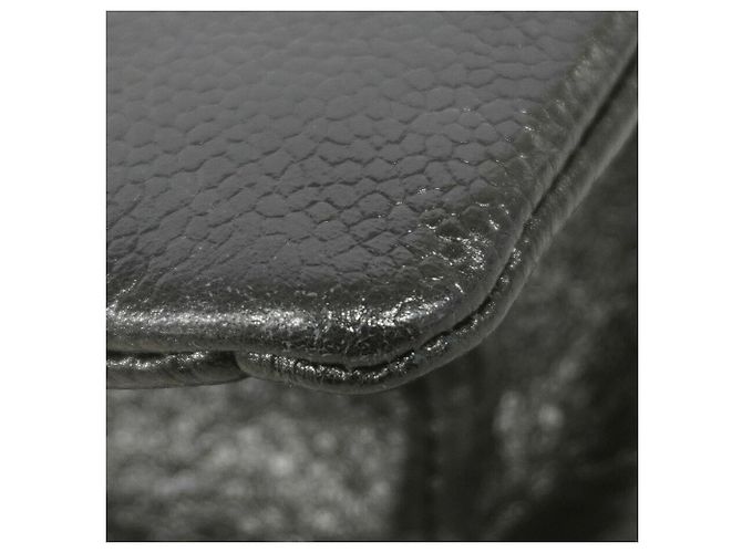 Bolsa de ombro Chanel preta - vista 6