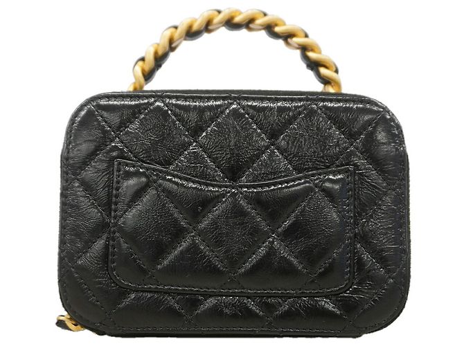 Bolsa de Ombro Chanel Matelassé com Corrente - vista 10