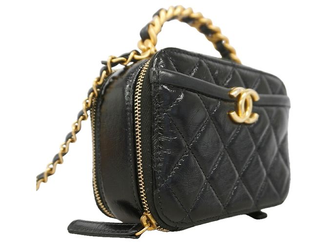 Bolsa de Ombro Chanel Matelassé com Corrente - vista 2