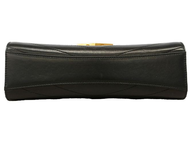 Bolso de hombro Chanel de piel Chevron - vista 3